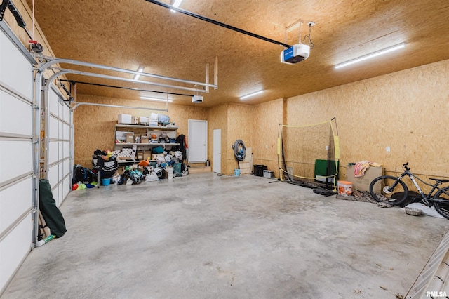 1621 S Eugene Ln, Marion, IL 62959 - garage featuring a garage door opener