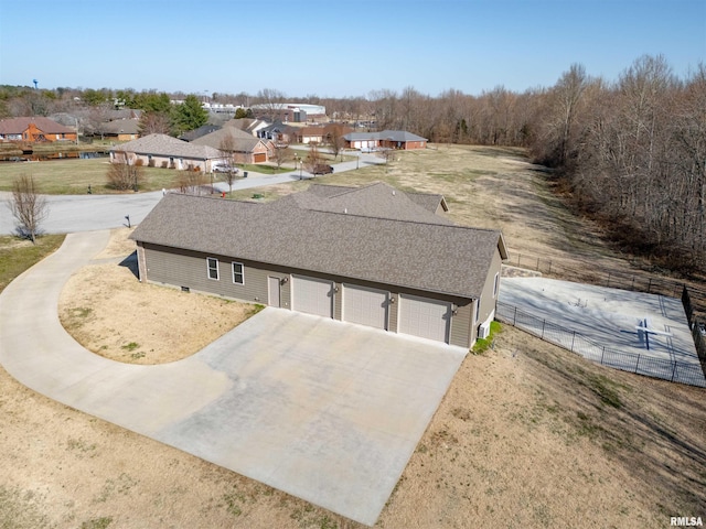 1621 S Eugene Ln, Marion, IL 62959 - drone / aerial view with a residential view