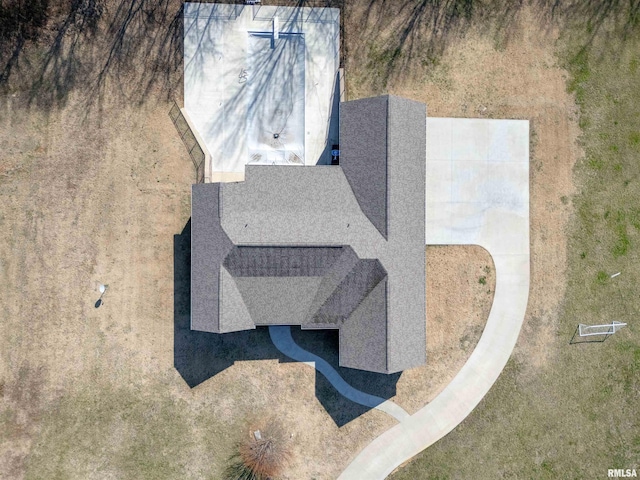 1621 S Eugene Ln, Marion, IL 62959 - birds eye view of property