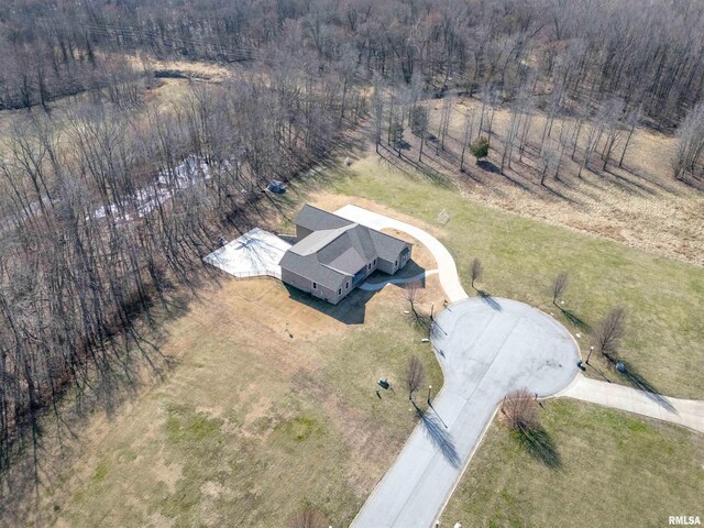 1621 S Eugene Ln, Marion, IL 62959 - bird's eye view