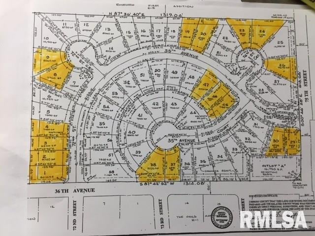 3521 72nd St, Moline IL, 61265 land for sale