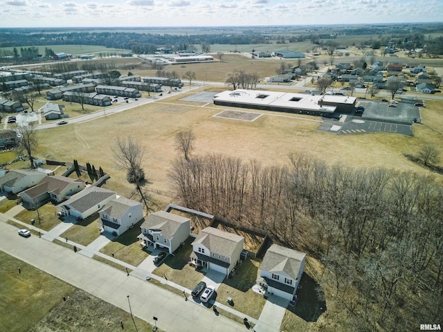 birds eye view of property featuring a residential view