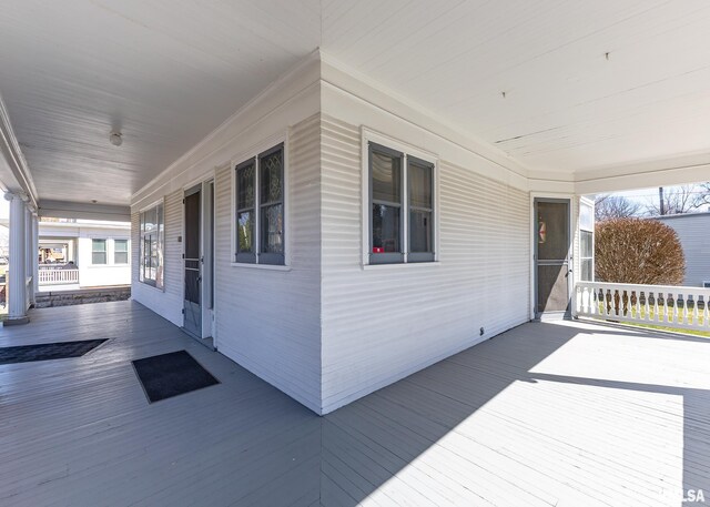 1440 12th St, Moline, IL 61265 - view of exterior entry with a porch