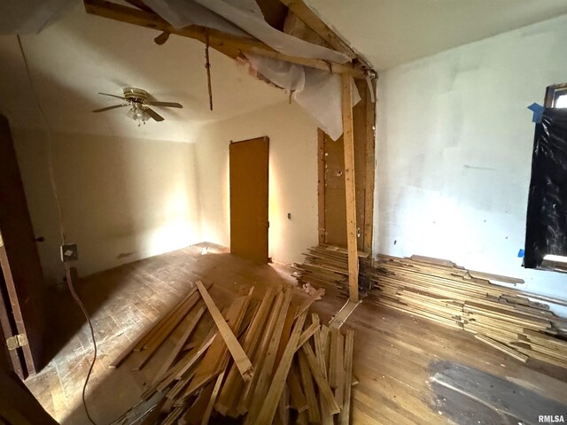 502 E 2nd St, Maquon, IL 61458 - interior space with wood finished floors