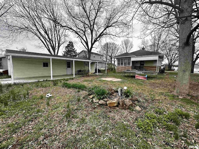 121 E Church St, Galatia, IL 62935 - view of yard