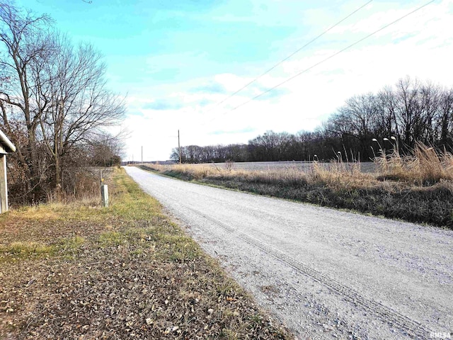 view of road