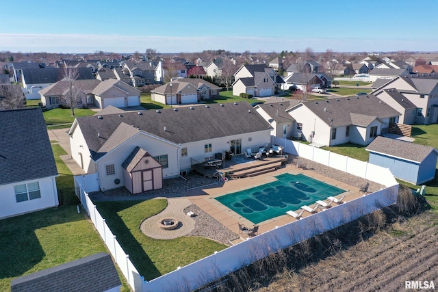 922 W Scott St, Eldridge, IA 52748 - bird's eye view with a residential view