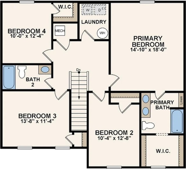 1708 Westport Dr, Davenport, IA 52804 - floor plan