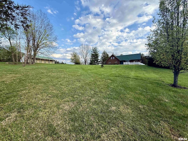 5453 Cherokee Ln, Carbondale, IL 62901 - view of yard