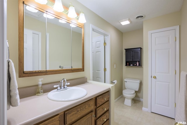 4996 Andrew Rd, Marion, IL 62959 - bathroom with vanity and toilet