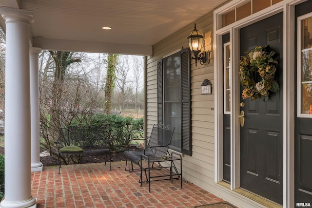 4996 Andrew Rd, Marion, IL 62959 - view of covered porch