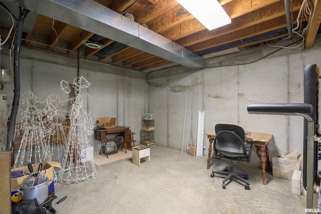 4996 Andrew Rd, Marion, IL 62959 - view of unfinished below grade area