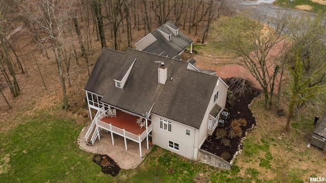 4996 Andrew Rd, Marion, IL 62959 - aerial view of property and surrounding area