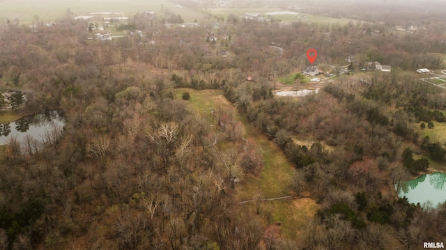4996 Andrew Rd, Marion, IL 62959 - aerial view of property's location featuring a nearby body of water