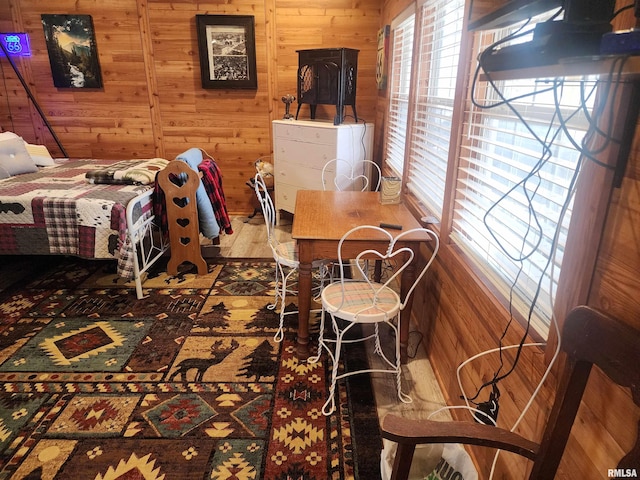 10 Womack Rd, Galatia, IL 62935 - bedroom with wood walls