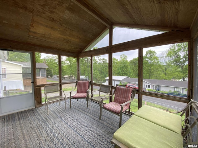 100 Little John Loop, Tunnel Hill, IL 62972 - sunroom / solarium with vaulted ceiling and outdoor lounge area