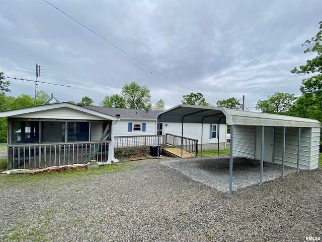 100 Little John Loop, Tunnel Hill, IL 62972 - view of deck
