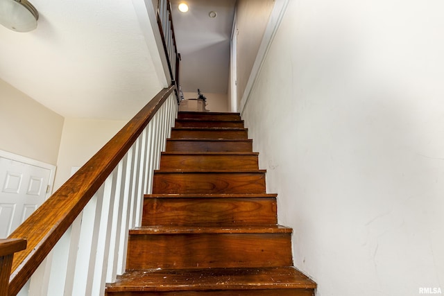view of stairs