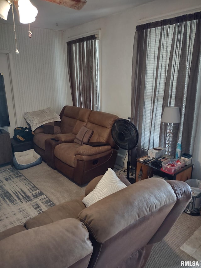 entryway featuring carpet floors