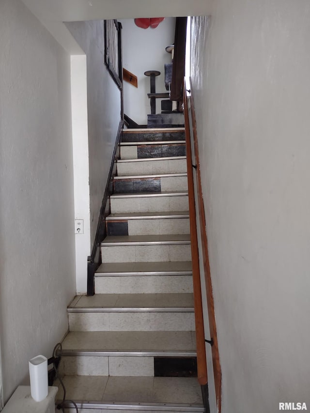 view of staircase