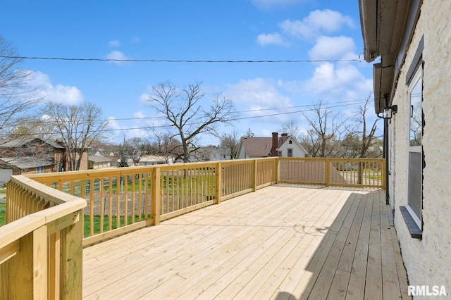 view of deck