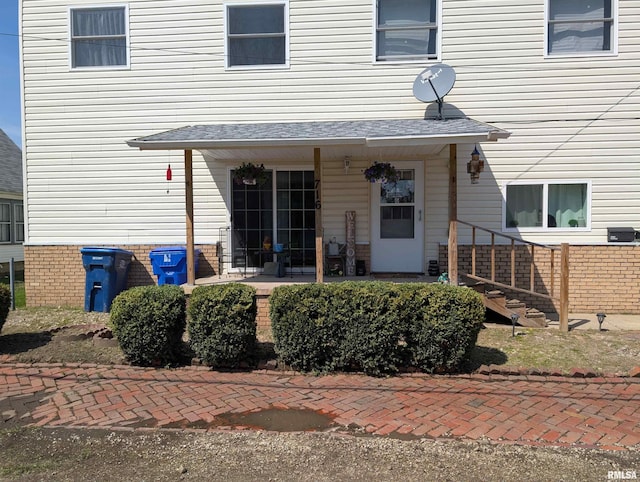 view of rear view of house