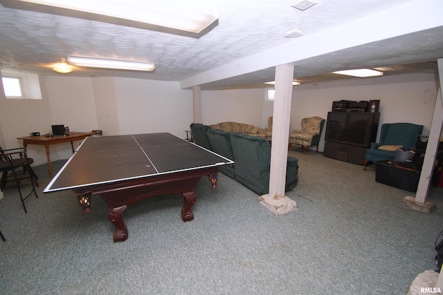 705 Brady St, Davenport, IA 52803 - game room with carpet