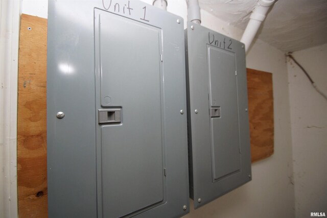 705 Brady St, Davenport, IA 52803 - utility room with electric panel
