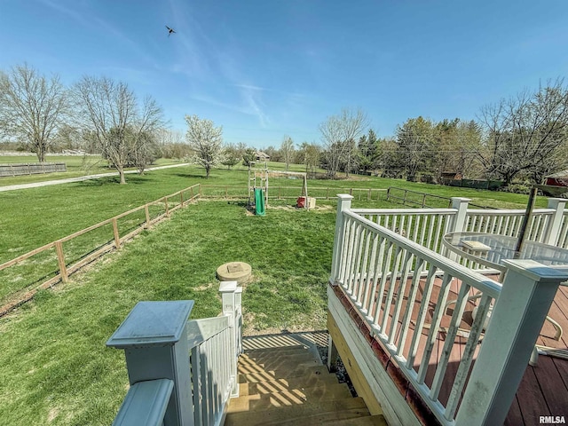 surrounding community featuring a yard
