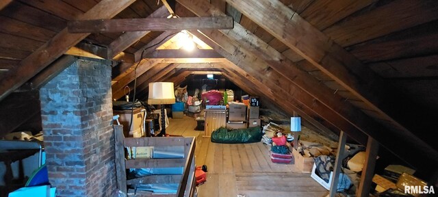 18304 W 206th St, Buffalo Prairie, IL 61237 - view of unfinished attic
