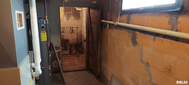 18304 W 206th St, Buffalo Prairie, IL 61237 - basement with heating unit