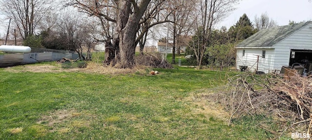 18304 W 206th St, Buffalo Prairie, IL 61237 - view of yard
