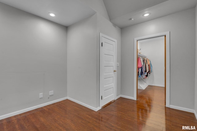 2302 Western Ave, Davenport, IA 52803 - hallway with wood finished floors and recessed lighting