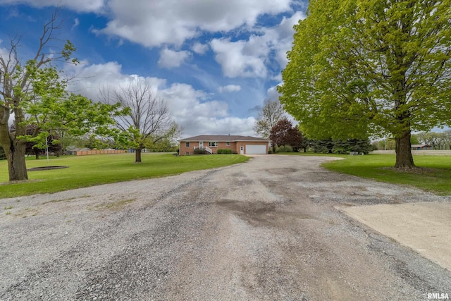 view of street with driveway