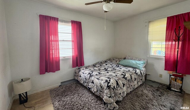 715 31st Ave, Rock Island, IL 61201 - bedroom featuring ceiling fan