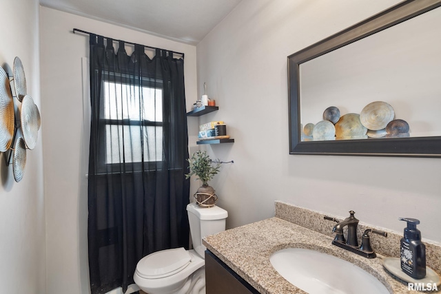 2149 W 30th St, Davenport, IA 52804 - bathroom featuring vanity and a shower with curtain