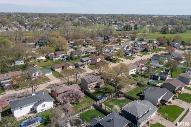 2149 W 30th St, Davenport, IA 52804 - aerial view of property's location featuring nearby suburban area