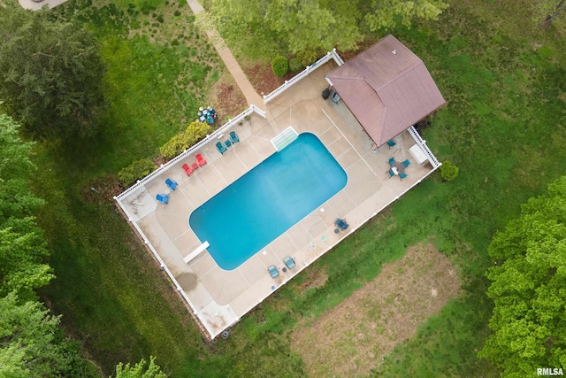 drone / aerial view