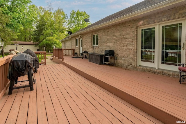 view of deck