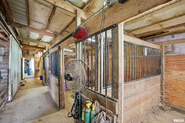 view of stable