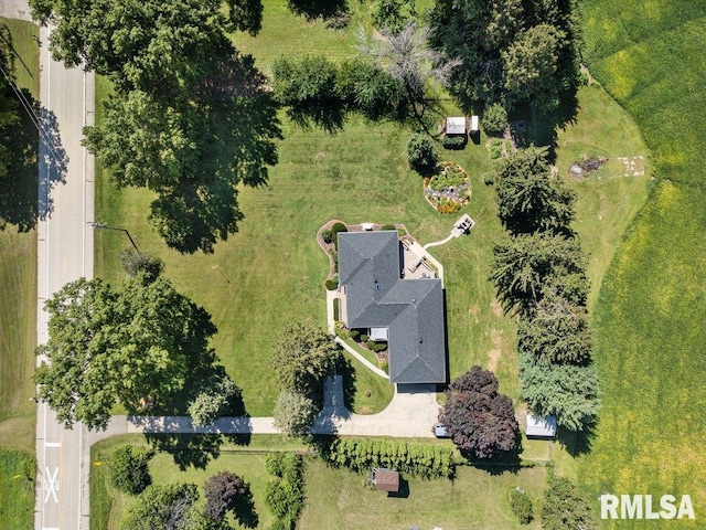 drone / aerial view