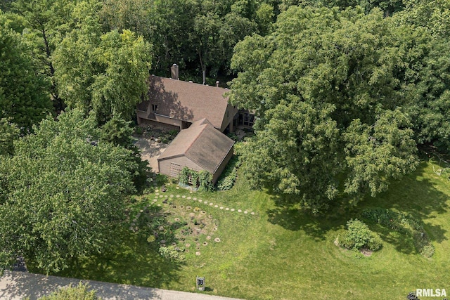 28018 230th St, Le Claire, IA 52753 - drone / aerial view