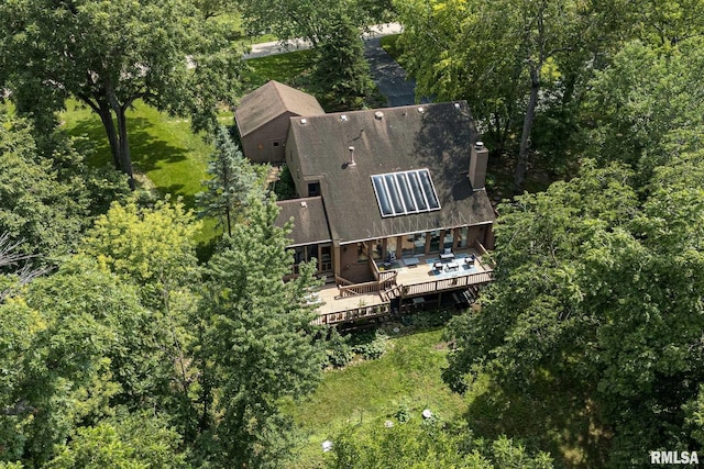 28018 230th St, Le Claire, IA 52753 - drone / aerial view
