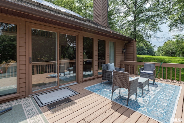28018 230th St, Le Claire, IA 52753 - view of deck
