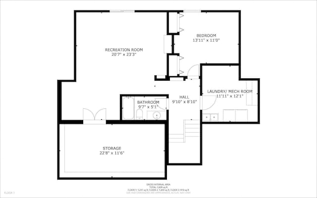 28018 230th St, Le Claire, IA 52753 - plan