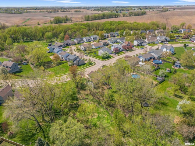 6135 Hillandale Rd, Davenport, IA 52806 - aerial view with a residential view