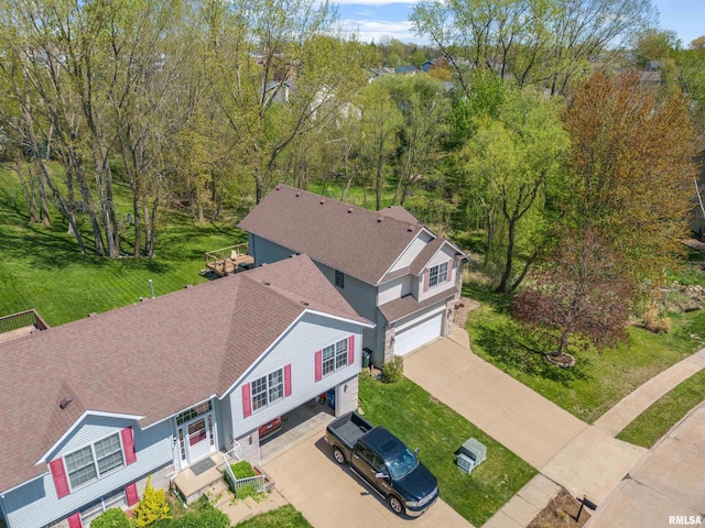 6135 Hillandale Rd, Davenport, IA 52806 - aerial view
