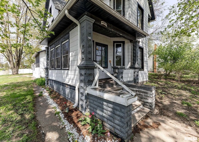 view of side of home