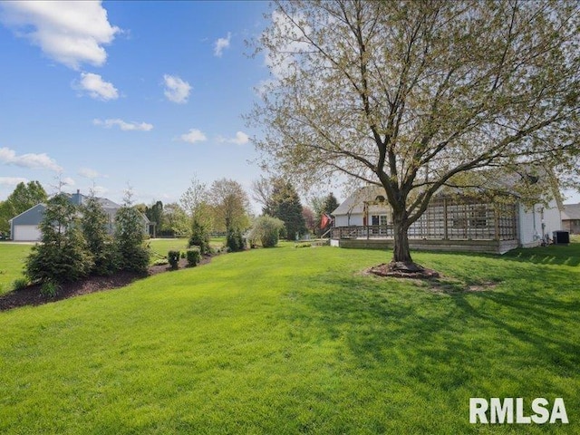 view of yard