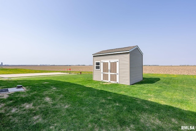 1824 S 5th St, Eldridge, IA 52748 - view of shed with a rural view